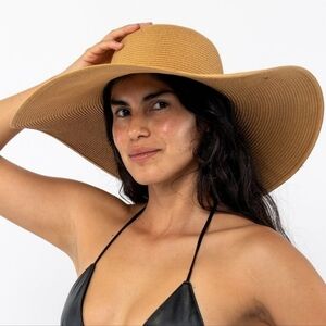 American Apparel Tan Floppy Hat